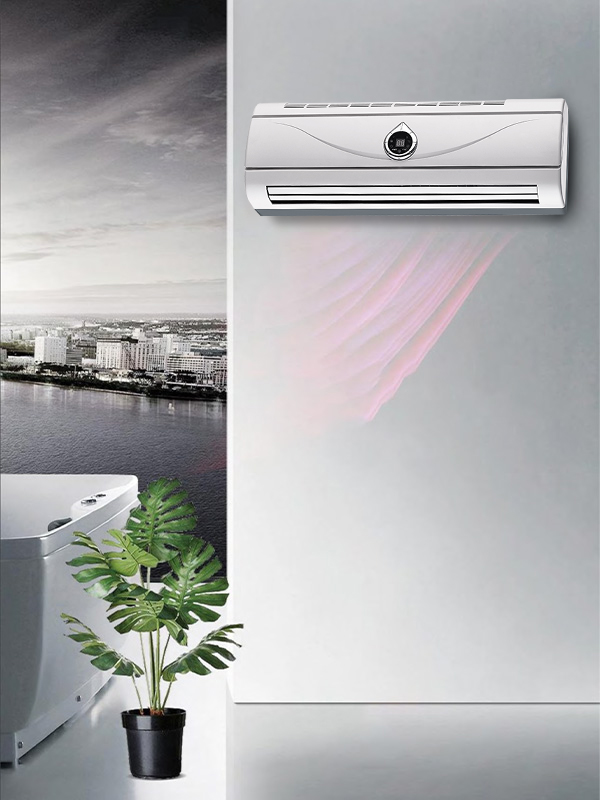 BPT-2000B 5802/5802L/5802L-ERP White Wall-Mounted Heater na may Teardrop-Shaped Digital Display