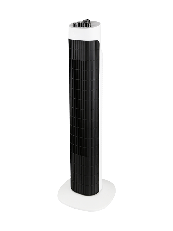 TF803T 45W Tatlong Bilis na LED Display Tower Fan Heater na May Detachable Base
