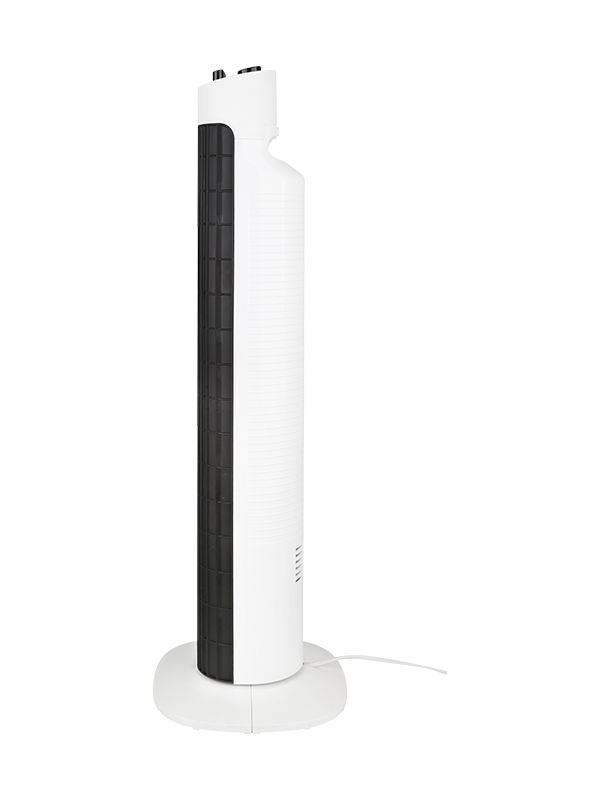 TF803T 45W Tatlong Bilis na LED Display Tower Fan Heater na May Detachable Base