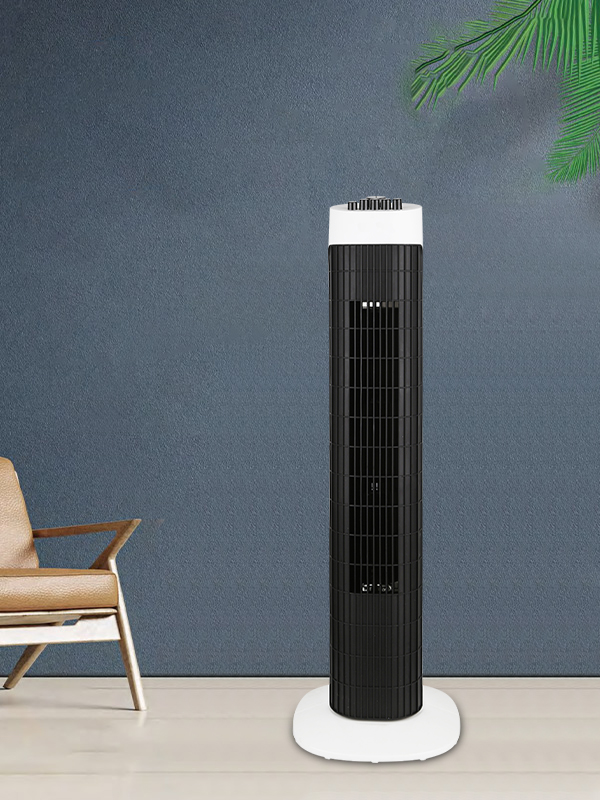 TF803T 45W Tatlong Bilis na LED Display Tower Fan Heater na May Detachable Base